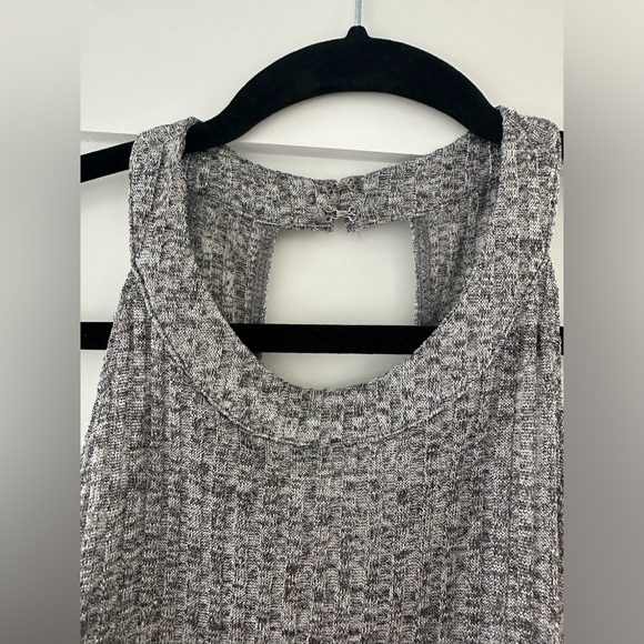 BCBG Silver Halter Top - Picture 3 of 4